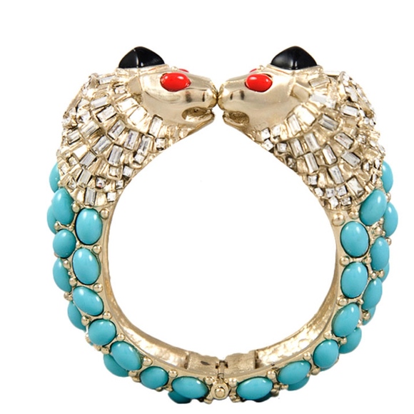 CHANEL Jewelry - SOLD- Host Pick- CHANEL 08C Runway Lion Cuff Bracelet NIB